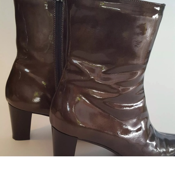 Aquatalia Patent leather boots sz 8.5-Gently worn! - Picture 4 of 7